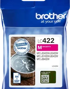 Brother LC422M cartuccia d'inchiostro 1 pz Originale Magenta