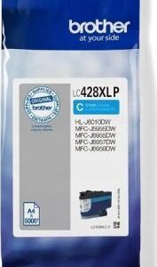 Brother LC-428XLCP cartuccia d'inchiostro 1 pz Originale Ciano