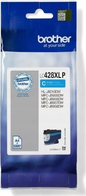 Brother LC-428XLCP cartuccia d'inchiostro 1 pz Originale Ciano