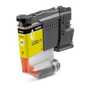 Brother LC521Y cartuccia d'inchiostro 1 pz Originale Giallo