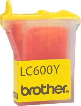 Brother LC600Y cartuccia d'inchiostro Originale Giallo