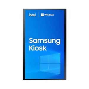 Samsung KM24C-C Design chiosco 61 cm (24") LED 250 cd/m² Full HD Bianco Touch screen Processore integrato Windows 10 IoT Enterprise 16/7