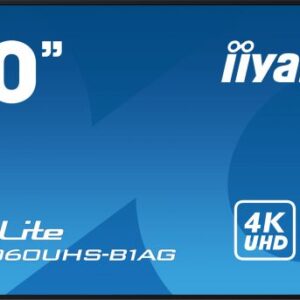 iiyama LH5060UHS-B1AG visualizzatore di messaggi Pannello A digitale 125,7 cm (49.5") LED Wi-Fi 500 cd/m² 4K Ultra HD Nero Processore integrato Android 11 24/7