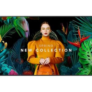 Samsung QB50C Pannello piatto per segnaletica digitale 127 cm (50") LCD Wi-Fi 350 cd/m² 4K Ultra HD Nero Processore integrato Tizen 16/7
