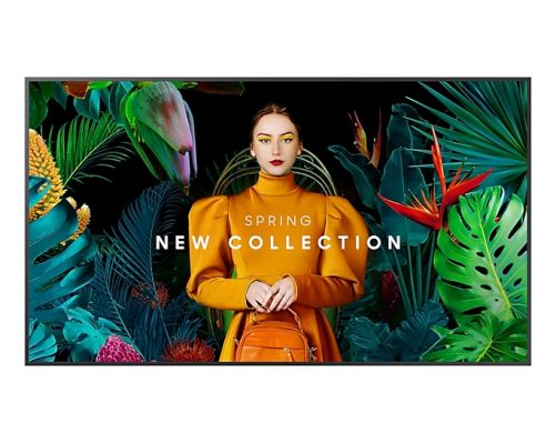 Samsung QB50C Pannello piatto per segnaletica digitale 127 cm (50") LCD Wi-Fi 350 cd/m² 4K Ultra HD Nero Processore integrato Tizen 16/7
