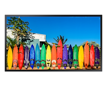 Samsung OM55B Pannello piatto per segnaletica digitale 139,7 cm (55") LCD Wi-Fi 3000 cd/m² 4K Ultra HD Nero Processore integrato Tizen 5.0 24/7