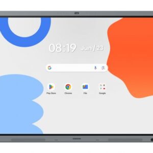 Samsung LH65WAFPLGC lavagna interattiva 165,1 cm (65") 3840 x 2160 Pixel Touch screen Nero, Grigio