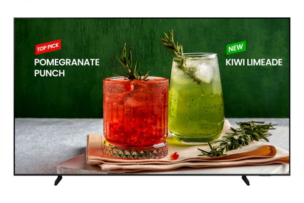 Samsung BE98D-H Pannello piatto per segnaletica digitale 2,49 m (98") LED Wi-Fi 4K Ultra HD Nero Processore integrato Tizen 16/7
