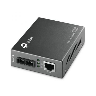 TP-Link Omada MC110CS convertitore multimediale di rete 100 Mbit/s 1310 nm Modalità singola Nero