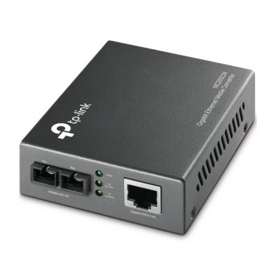 TP-Link Omada MC200CM convertitore multimediale di rete 1000 Mbit/s 850 nm Modalità multipla Nero