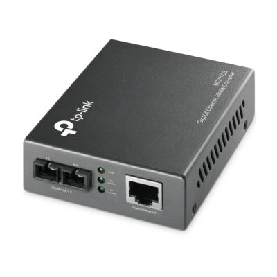 TP-Link Omada MC210CS convertitore multimediale di rete 1000 Mbit/s 1310 nm Modalità singola Nero