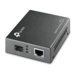 TP-Link Omada MC220L convertitore multimediale di rete 1000 Mbit/s Modalità multipla, Modalità singola Nero