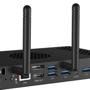 iiyama OPC51204BC-1 PC/stazione di lavoro Intel® Core™ i5 i5-12450H 8 GB DDR4-SDRAM 256 GB SSD Windows 11 IoT Enterprise Mini PC Nero
