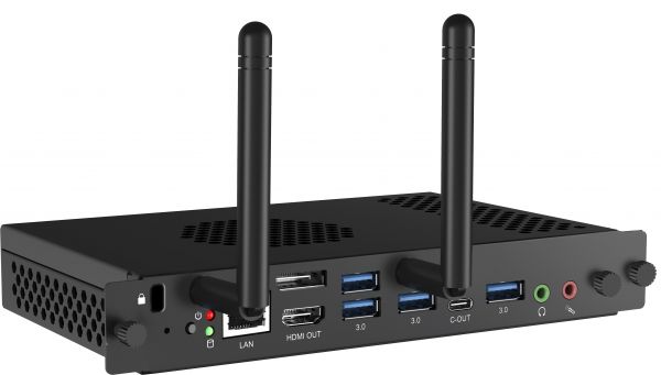 iiyama OPC51204BC-1 PC/stazione di lavoro Intel® Core™ i5 i5-12450H 8 GB DDR4-SDRAM 256 GB SSD Windows 11 IoT Enterprise Mini PC Nero