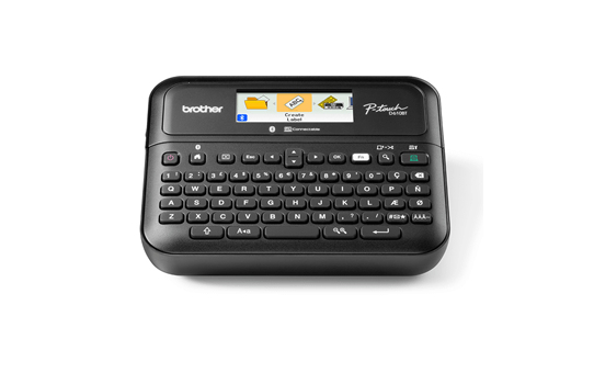 Brother PT-D610BTVP stampante per etichette (CD) Trasferimento termico 180 x 360 DPI 30 mm/s Con cavo e senza cavo TZe Bluetooth