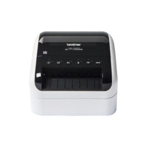 Brother QL-1110NWB stampante per etichette (CD) Termica diretta 300 x 300 DPI 110 mm/s Con cavo e senza cavo Collegamento ethernet LAN DK Wi-Fi Bluetooth