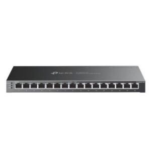 TP-Link Omada SG2016P switch di rete Gestito L2/L2+ Gigabit Ethernet (10/100/1000) Supporto Power over Ethernet (PoE) Nero