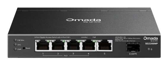 TP-Link Omada SG2206MP switch di rete L2 Gigabit Ethernet (10/100/1000) Supporto Power over Ethernet (PoE)