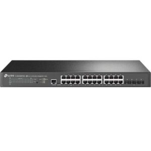 TP-Link Omada SG3428XPP-M2 switch di rete Gestito L2+ 2.5G Ethernet (100/1000/2500) Supporto Power over Ethernet (PoE) 1U Nero