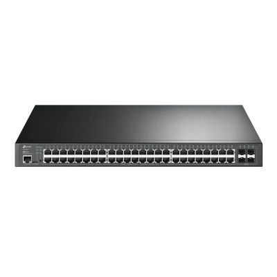 TP-Link Omada SG3452P switch di rete Gestito L2/L3 Gigabit Ethernet (10/100/1000) Supporto Power over Ethernet (PoE) 1U Nero