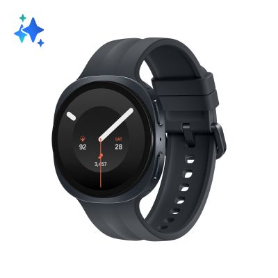 Samsung Galaxy Watch9, 40mm, Graphite, Bluetooth, Design sottile anti-urto, guida al sonno, coaching salute, benessere cardiaco, batteria da 390 mAh, Snapdragon Wear Elite