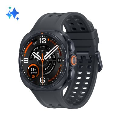 Samsung Galaxy Watch Ultra2, 47 mm, Titanium Gray, LTE, design resistente, 800mAh, IP69K, luminosità 5000nit, trail run, diving, 10 ATM, SOS, punteggio energetico, benessere cardiaco