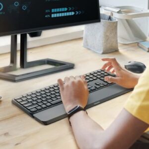 Philips Serie 6000 SPT6607B/34 tastiera Mouse incluso Casa RF senza fili + Bluetooth Nero