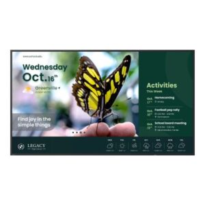 BenQ ST4304 Pannello piatto per segnaletica digitale 109,2 cm (43") 350 cd/m² 4K Ultra HD Nero Processore integrato Android 14 18/7