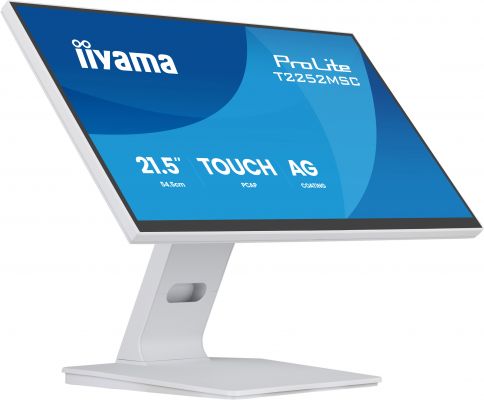 iiyama ProLite T2252MSC-W2AG Monitor PC 54,6 cm (21.5") 1920 x 1080 Pixel Full HD LCD Touch screen Bianco