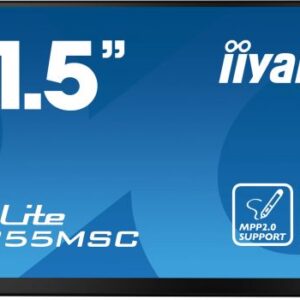 iiyama ProLite T2255MSC-B1 Monitor PC 54,6 cm (21.5") 1920 x 1080 Pixel Full HD LCD Touch screen Nero