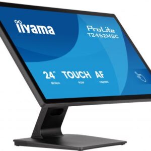 iiyama ProLite T2452MSC-B2 Monitor PC 61 cm (24") 1920 x 1080 Pixel Full HD Touch screen Nero
