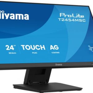 iiyama ProLite T2454MSC-B3AG Monitor PC 60,5 cm (23.8") 1920 x 1080 Pixel Full HD LED Touch screen Multi utente Nero