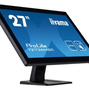 iiyama ProLite T2752MSC-B1 Monitor PC 68,6 cm (27") 1920 x 1080 Pixel Full HD LED Touch screen Nero