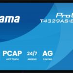 iiyama T4329AS-B1AG Monitor PC 108 cm (42.5") 3840 x 2160 Pixel 4K Ultra HD LED Touch screen Nero