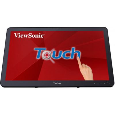 Viewsonic TD2430 Monitor PC 59,9 cm (23.6") 1920 x 1080 Pixel Full HD LCD Touch screen Multi utente Nero