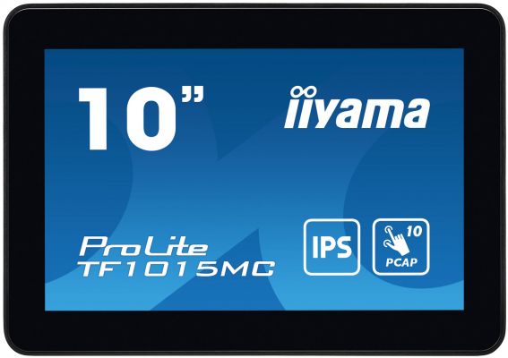 iiyama TF1015MC-B3 Monitor PC 25,6 cm (10.1") 1280 x 800 Pixel HD LED Touch screen Nero