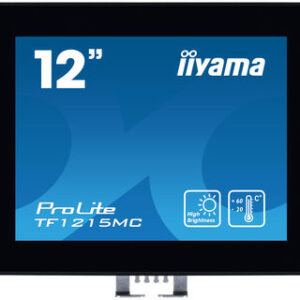 iiyama TF1215MC-B1 Monitor PC 30,7 cm (12.1") 1024 x 768 Pixel LCD Touch screen Nero