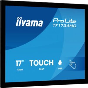 iiyama ProLite TF1734MC-B8X Monitor PC 43,2 cm (17") 1280 x 1024 Pixel SXGA LCD Touch screen Tavolo Nero