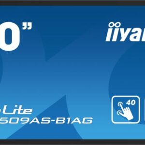 iiyama TF5039AS-B1AG Monitor PC 125,7 cm (49.5") 3840 x 2160 Pixel 4K Ultra HD LED Touch screen Nero