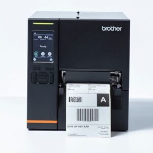 Brother TJ4021TN stampante per etichette (CD) Termica diretta/Trasferimento termico 203 x 203 DPI 254 mm/s Cablato Collegamento ethernet LAN