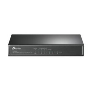 TP-Link TL-SF1008P switch di rete Non gestito Fast Ethernet (10/100) Supporto Power over Ethernet (PoE) Oliva