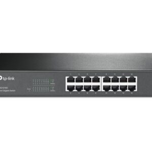 TP-Link TL-SG1016D Non gestito Gigabit Ethernet (10/100/1000) Nero