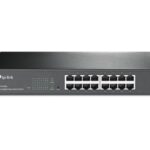 TP-Link TL-SG1016DE switch di rete Gestito L2 Gigabit Ethernet (10/100/1000) Nero