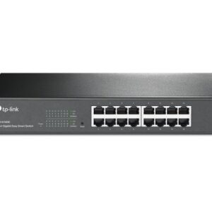 TP-Link TL-SG1016DE switch di rete Gestito L2 Gigabit Ethernet (10/100/1000) Nero
