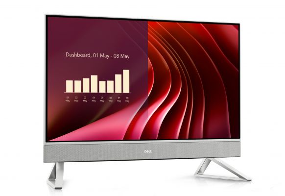 DELL EC24250 Intel Core 7 150U 60,5 cm (23.8") 1920 x 1080 Pixel PC All-in-one 16 GB DDR5-SDRAM 1 TB SSD Windows 11 Pro Wi-Fi 6E (802.11ax) Bianco