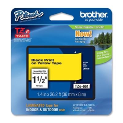 Brother TZE-661 nastro per etichettatrice TZ