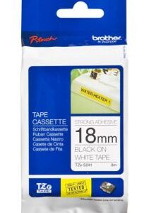 Brother TZE-S241 nastro per etichettatrice Nero su bianco TZ