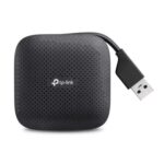 TP-Link UH400 hub di interfaccia USB 3.2 Gen 1 (3.1 Gen 1) Type-A 5000 Mbit/s Nero