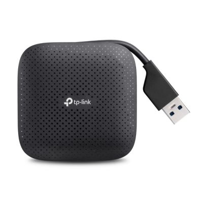 TP-Link UH400 hub di interfaccia USB 3.2 Gen 1 (3.1 Gen 1) Type-A 5000 Mbit/s Nero