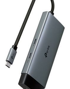 TP-Link UH5020C hub di interfaccia USB tipo-C 5000 Mbit/s Grigio